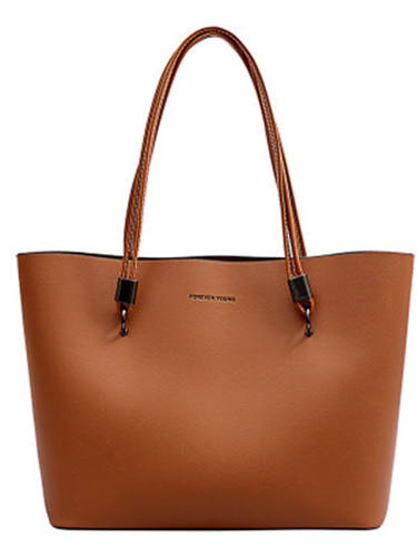 Women'S Bags Pu Leather Tote Top Handle Bag Zipper Daily Tote Handbags Wine Black Brown