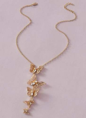 Casual Animal No Stone Pendant Necklaces