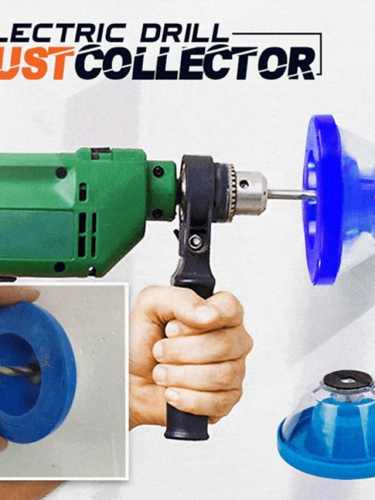 Electric Drill Dust Collector Versatile Drill Bit Attachment Holding Drill Bits