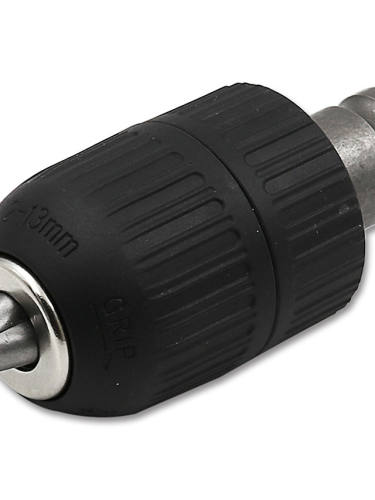 2-13Mm 1/2 20Unf Self-Locking Keyless Drill Chuck Self Tighten 1/2 Drill Chuck Adaptor For Impact Wrench Conversion 1/2-20Unf