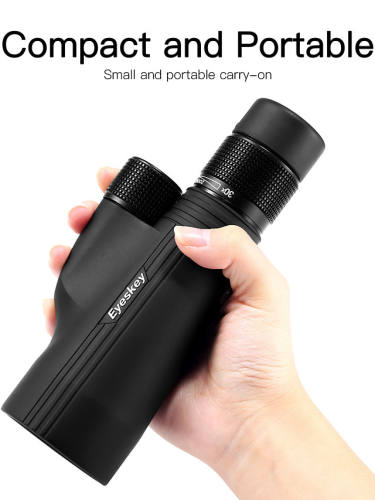Eyeskey 10-30 X 50 Mm Monocular Roof Outdoor Wear-Resistant Easy Carrying Fully Multi-Coated Bak4 Hunting Hiking Outdoor Exercise Spectralite Coating Aluminium Alloy / Bird Watching