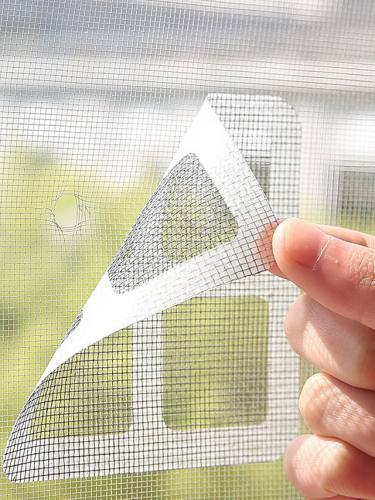 6Pcs Fix Net Window Home Adhesive Anti Mosquito Fly Bug Insect Repair Screen Diy Handicraft Screens Subsidy Supplies
