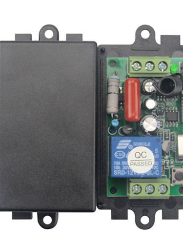 Ac220V 1Ch Wireless Learning Code Remote Control Switch/ 10A Relay Receiver /Lamp / Light Power On Off Controller 433Mhz