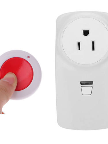 Rf Wireless Remote Control Socket/Us Socket/ Ac110V 220V 1Ch Relay /Use For Led Lamp / Fans /Lights 433Mhz