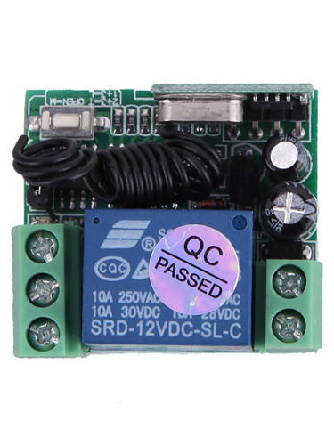 Smart Switch Ak-Rk01+Ak-Bf02 For Daily / Car / Bedroom Mini Style / Safety / Remote Controlled Remote Wireless 12 V