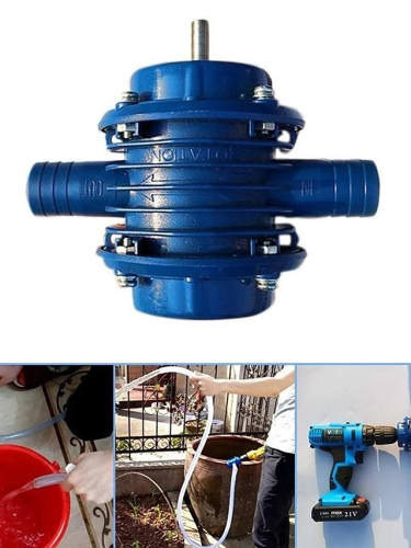 Self-Priming Hand Drill Mini Water Pump Mini Centrifugal Pump For Garden And Home