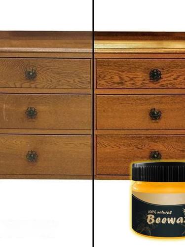 Organic Natural Pure Wax Wood Seasoning Beewax Complete Solution Furniture Care Beeswax Home Cleaning Polishing