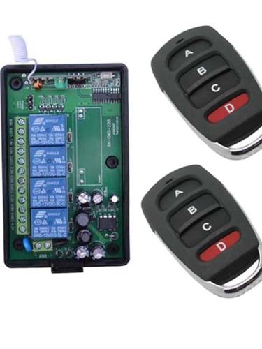 Smart Switch Ak-04-220+Ak-1304A For Living Room / Courtyard / Daily Creative / Easy To Install / Wireless Use Remote 110-150 V / 220 V / 220-240 V