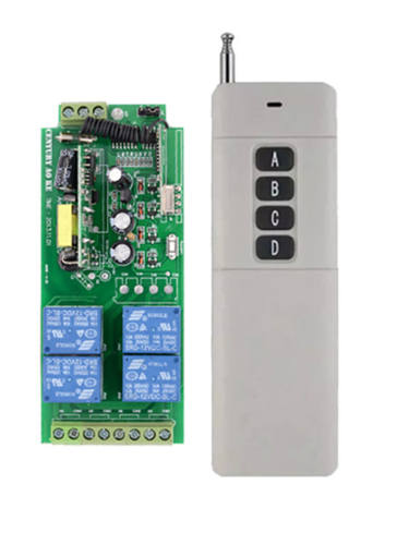 Smart Switch Ak-Rk04Se-220+Ak-3000-4 For Daily / Living Room / Bedroom Safety / Remote Controlled / Creative Remote Wireless 110-220 V / 220 V / 85-265 V