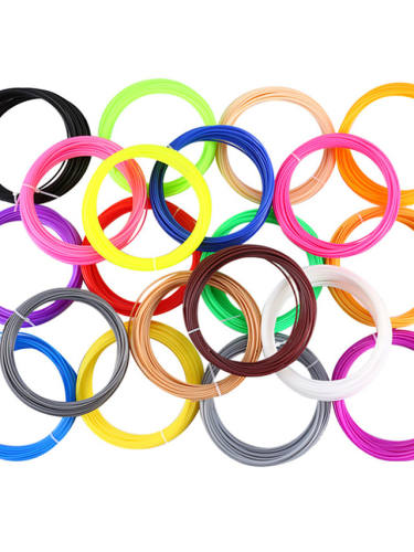 Myriwell Pla 1.75Mm Filament 20Colors 5M Random Color Selected 3D Printed Pla 1.75Mm 3D Pen Plastic 3D Printer Pla Filament 3D Pens Pla Environmental Safety