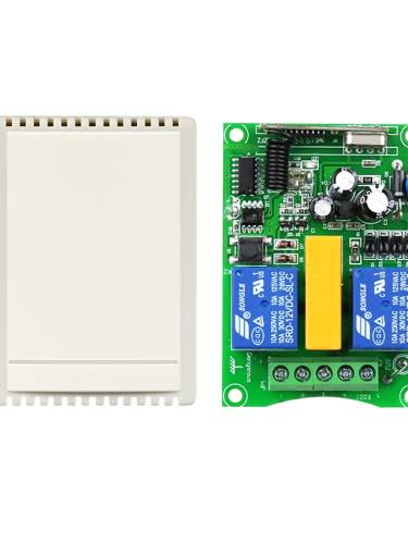 Ac220V 2Channal Rf Wireless Remote Control Switch Use For Motor /Shutter /Up Stop Down /433Mhz