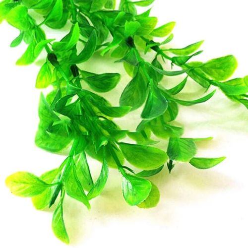 1Pcs Home Aquarium Simulation Grass Artificial Plastic Green Purple Water Plants Fish Tank Supplies Viewing Ornament Decorations
