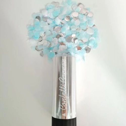 Metallic Rose Gold Confetti Party Popper Cannons Handheld Fireworks Wedding Party Christmas Birthday New Year Celebration