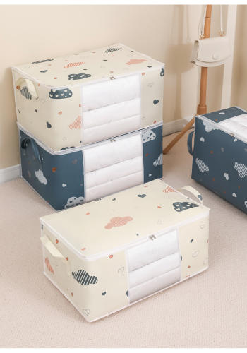 Visual Quilt Storage Bag Household Wardrobe Quilt Clothes Organizer Large Capacity Blanket Sorting Bags Dust-proof Moving Bag