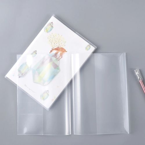 Students thickened transparent book cover