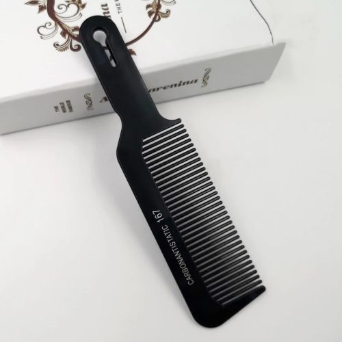 Comb Plastic Barber Comb Black Thickened Hair Cutting Comb Men's and Women's Styling Tools