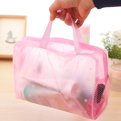Plastic makeup bag Travel bag