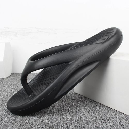 Summer Men Flip Flops Clip On Thick Soled Arch Slippers Shock Absorption Rehabilitation Slippers