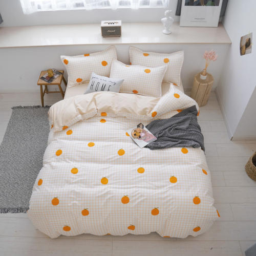 Bedding Set Bed Sheet Set Polyester Duvet Cover Double Bed Set 4 Piece Queen Size Luxury Covers Queen Bed