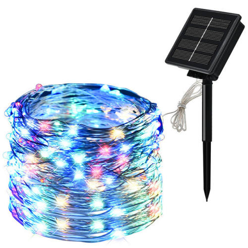 32m/22m/12m/7m Solar LED Light Outdoor Festoon Lamp Garden Fairy Light String 1~2PC Waterproof Christmas Garland Yard Decoration
