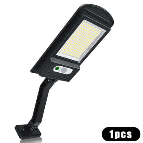 Solar Street Light With Motion sensor Solar Parking Lot Light 168 LED IP65 Outdoor Solar Security Light for Garden Street Deck