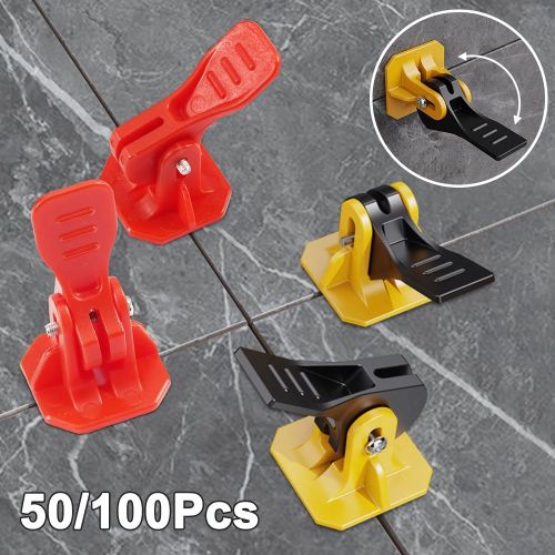 10pcs Tile Leveling System Adjuster Positioning Artifacts Leveler Locator Spacers For Flooring Wall Tile Construction Tools