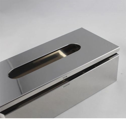 Wet Tissue Box Desktop Seal Baby Wipes Paper Storage Box Dispenser Holder Household Stainless Steel Waterproof Tissue Box