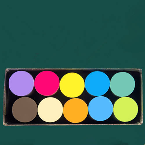 Box white children's graffiti drawing teacher eraser colored chalk
