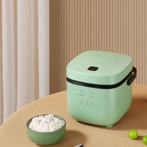 2022 New in Mini Electric Rice Cooker Intelligent Automatic Household Kitchen Cooker 1-2 People Small Food Warmer Steamer 1.2L