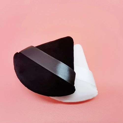 Triangle Velvet Powder Puff Make Up Sponges for Eyes Face Contouring Shadow Seal Cosmetic Foundation Makeup Tool Beauty Puff