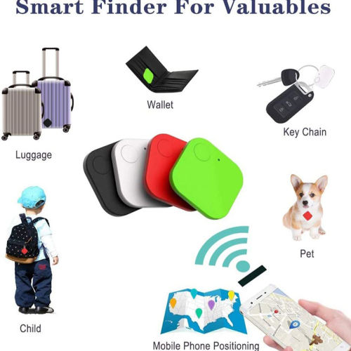 80pcs Mini Tracking Device Tracking Air Tag Key Child Finder Pet Tracker Location Smart Tracker Car Pet Vehicle lost tracker