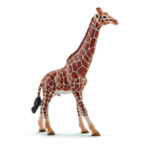 Realistic Giraffe Figurines with Giraffe Cub Safari Animals Model Figures Family Playset Educational Toy Cake Toppers Gift