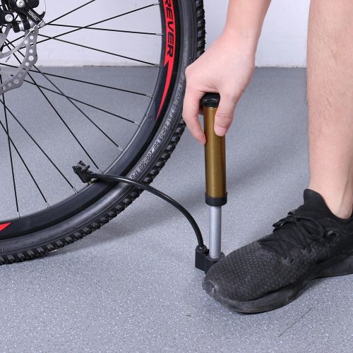 Bicycle Pump Stainless Steel Basketball Hand Air Pump Portable Ball Inflating Pump Tools with Air Needle Road Cycling Pump