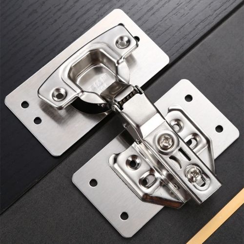 KK&FING Furniture Hinge Repair Plate Foldable Table Cabinet Door Hinger Cupboard Wardrobe Door Drawer Hinge Hardware Accessories