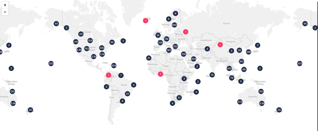 The 5G map has been updated with 80 new locations