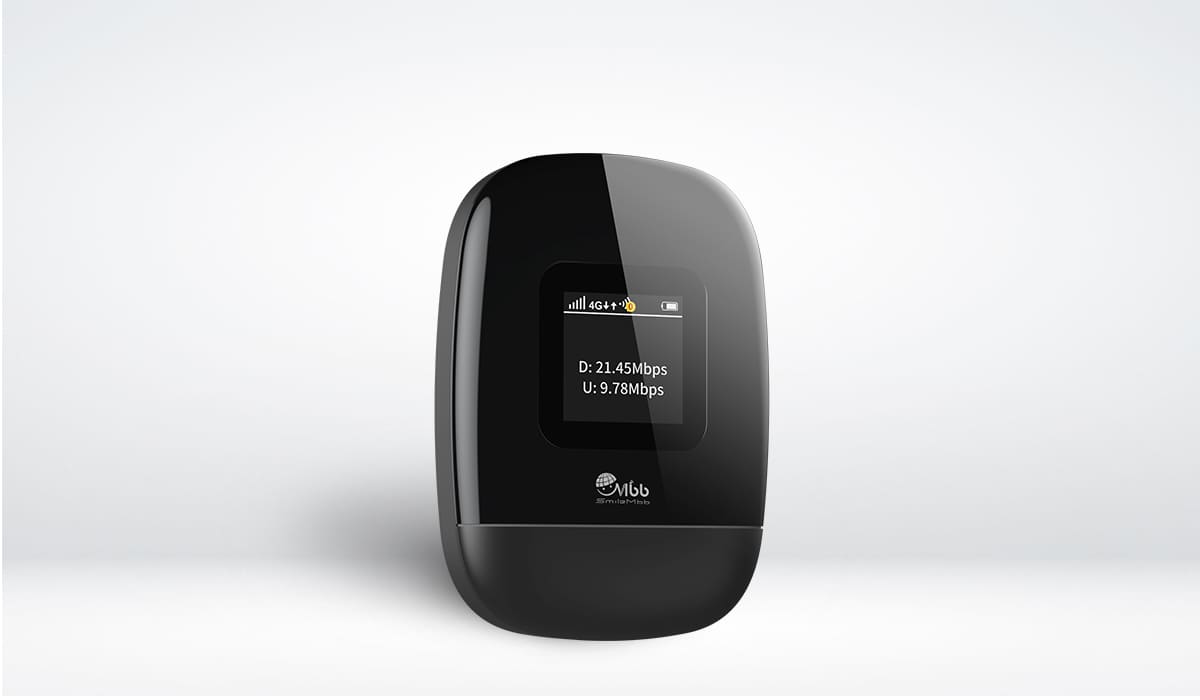 Smilembb 4G LTE CAT12 | 800Mbps High-Speed | 4000mAh Battery