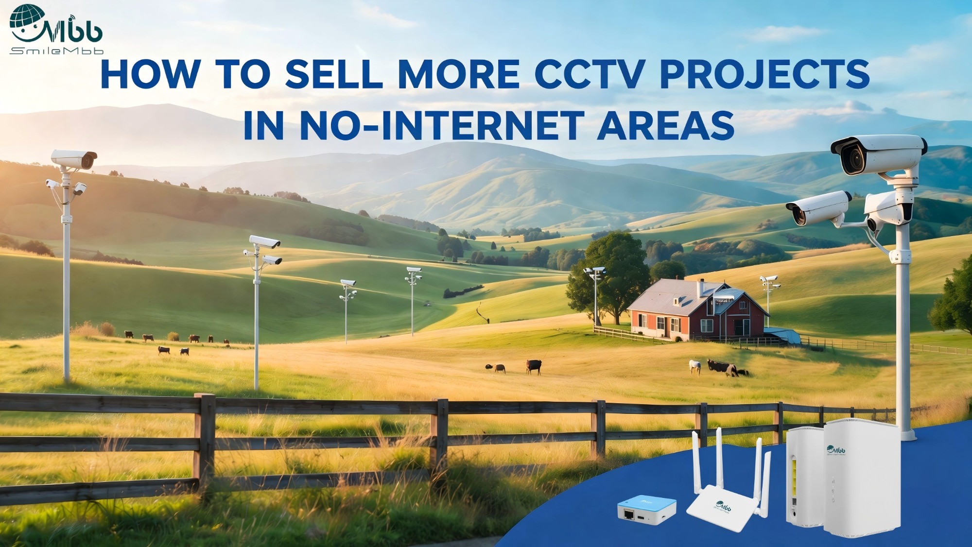 How to Sell More CCTV Projects in No-Internet Areas