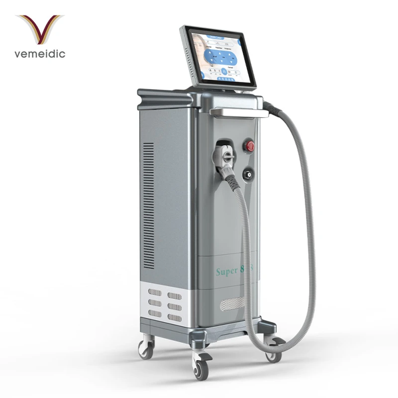 SUPER SHR Tripple wavelength 808/755/1064nm Diode Laser Hair Removal Machine