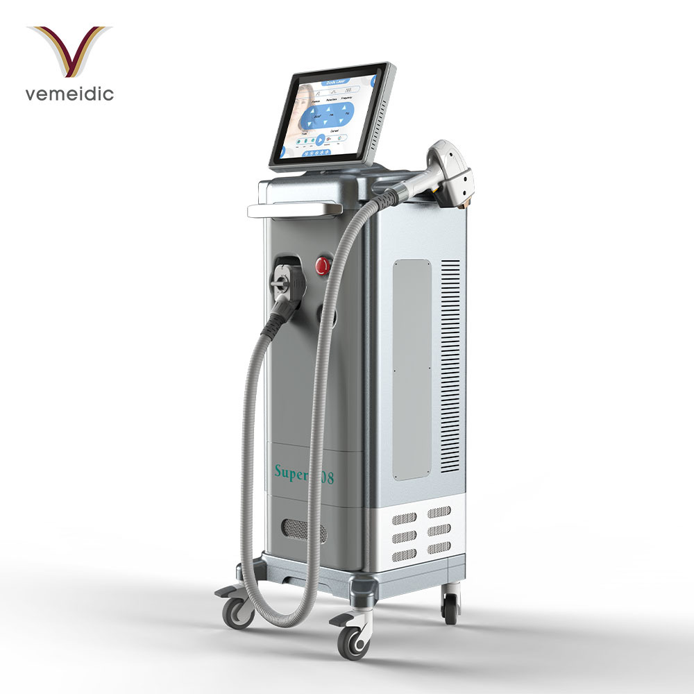 SUPER SHR Tripple wavelength 808/755/1064nm Diode Laser Hair Removal Machine