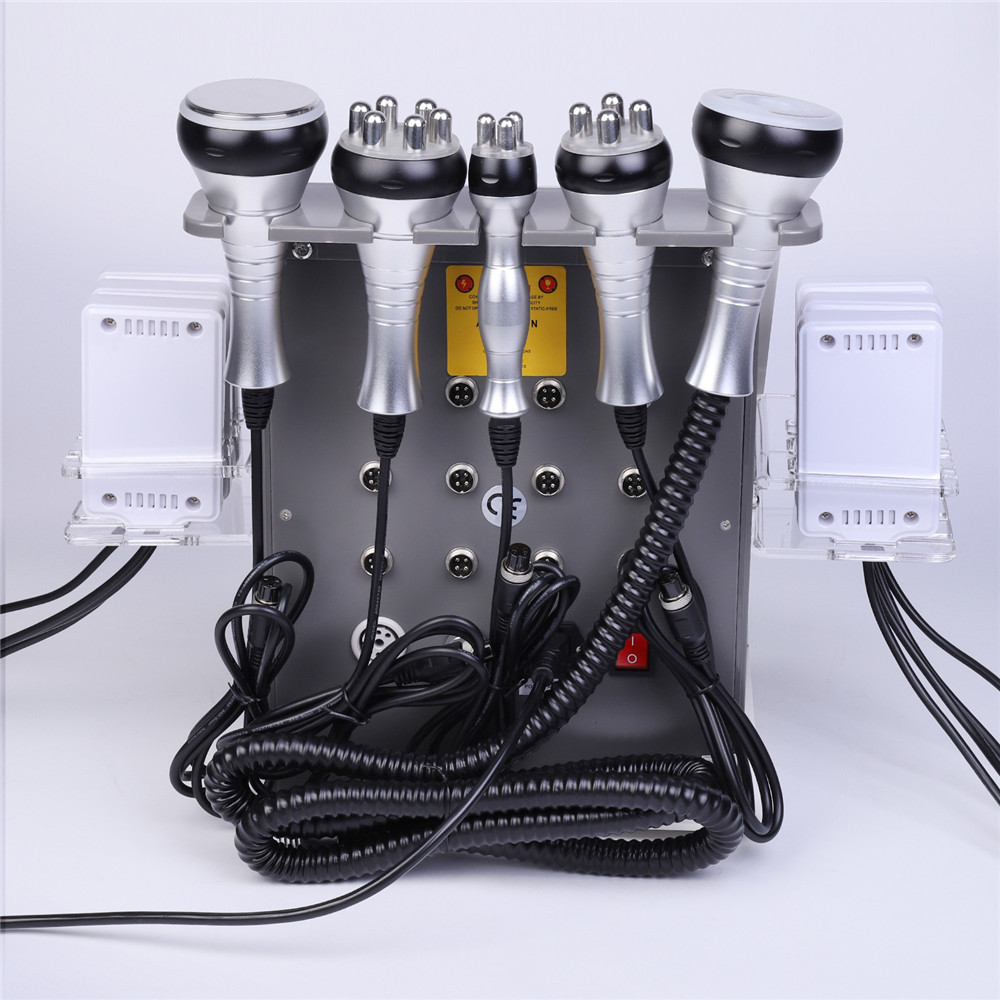 6 In 1 40K Ultrasonic Cavitation Vacuum Radio Frequency Laser 8 Pads Lipo Laser Slimming Machine