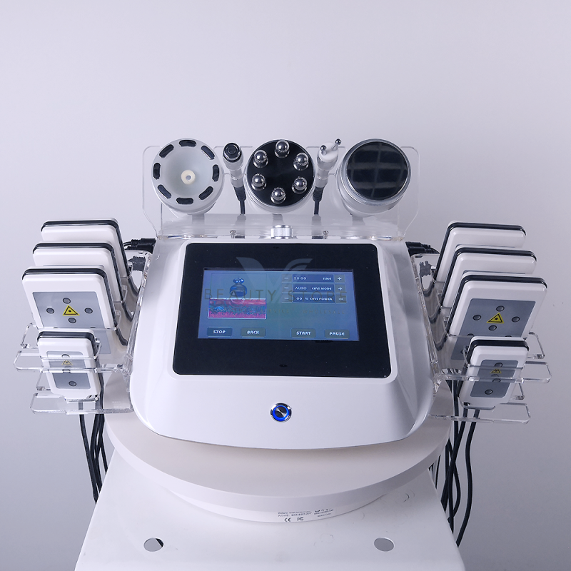 proslim ultrasonic cavitation radio frequency machine 6 in 1