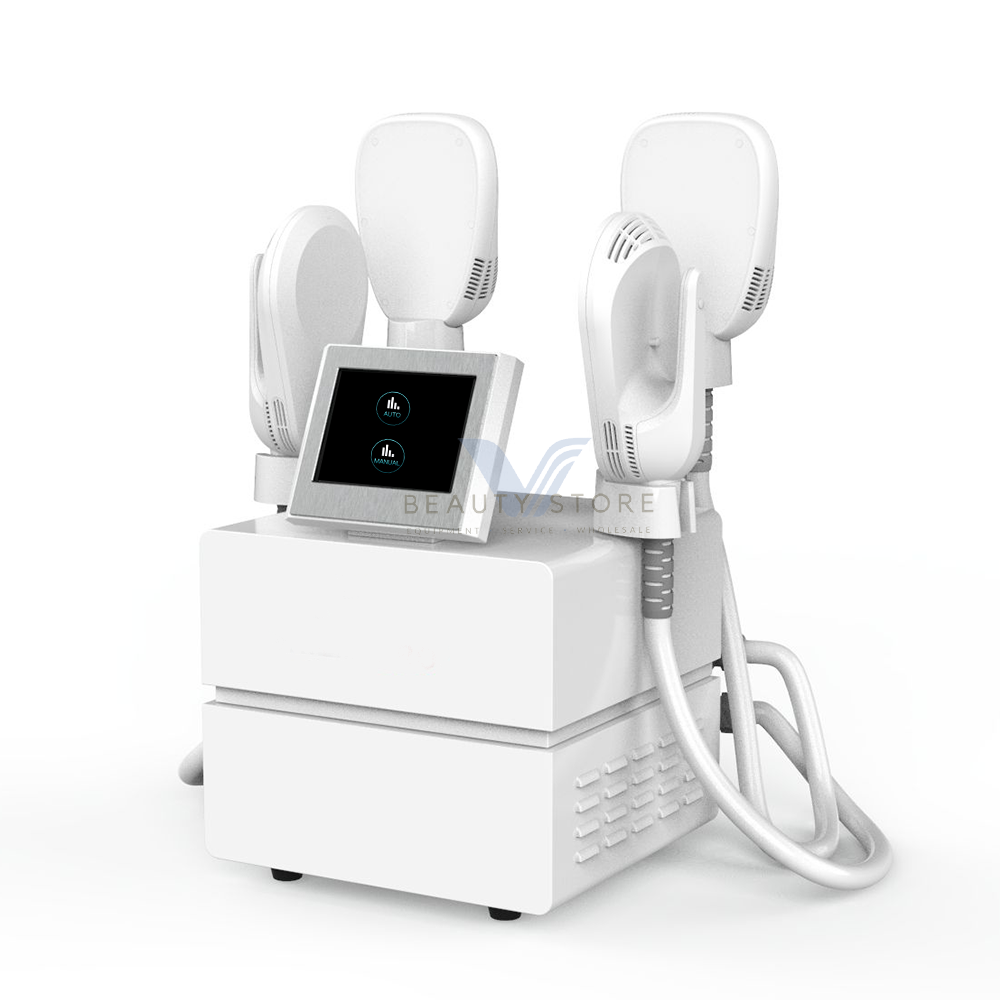 Ems Muscle Stimulator Electromagnetic 4 Handles