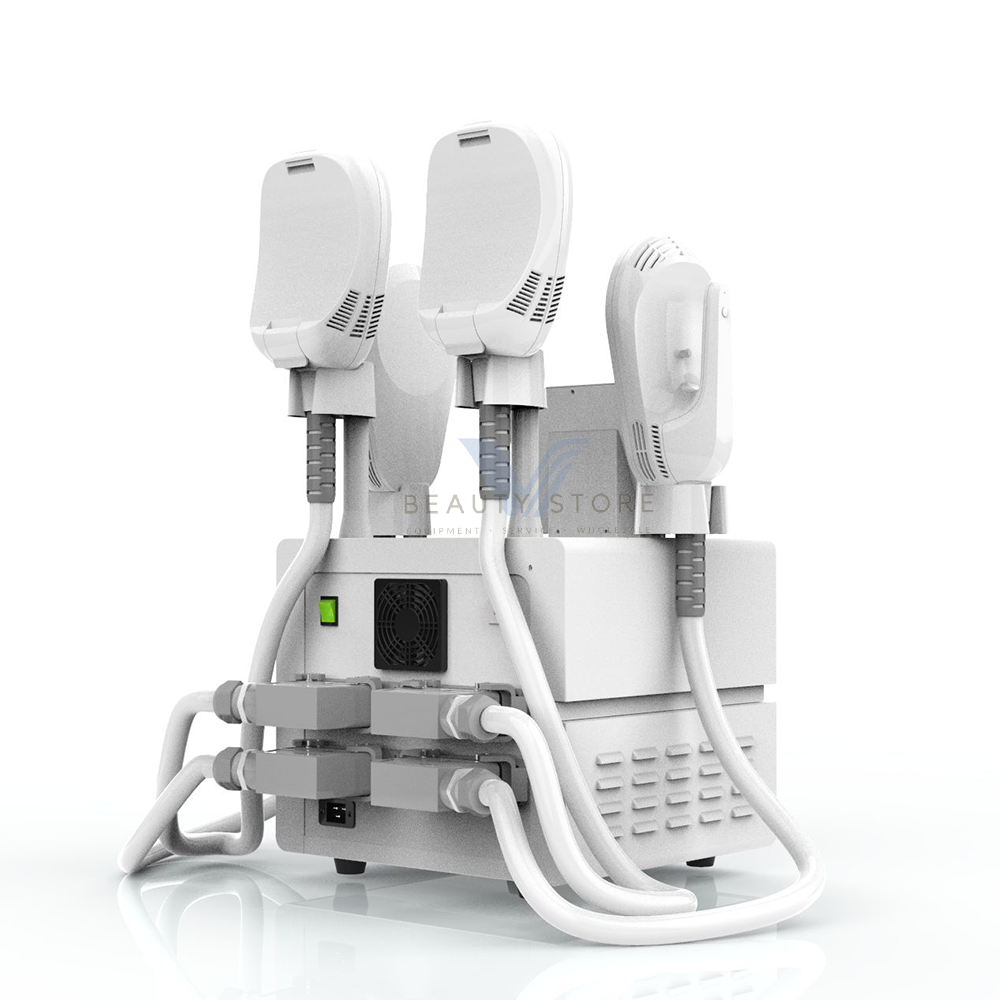Ems Muscle Stimulator Electromagnetic 4 Handles