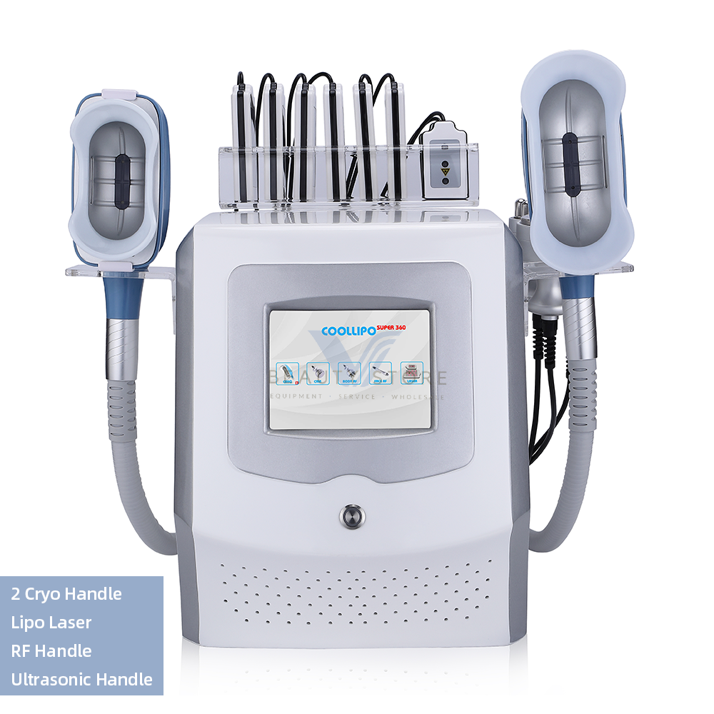 CRYOSCULPTING Fat Freezing Body Cavitation Machine With 5 Handle