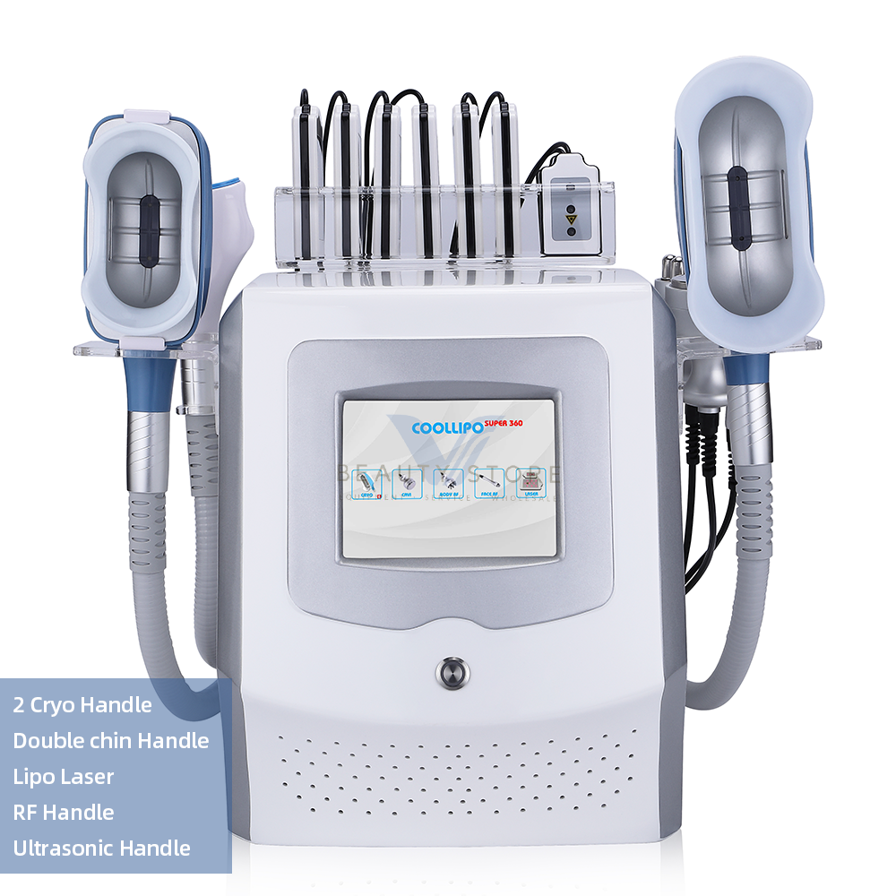 CRYOSCULPTING Fat Freezing Body Cavitation Machine With 6 Handles
