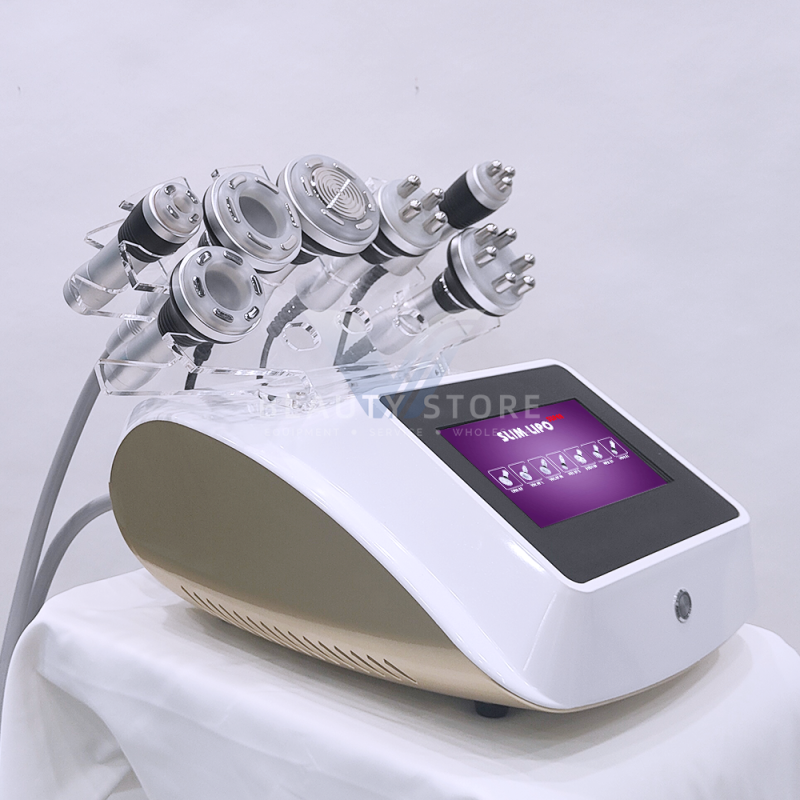 2022 New 7 In 1 Fat Burning Vacuum RF 40k Ultrasonic Cavitation Machine