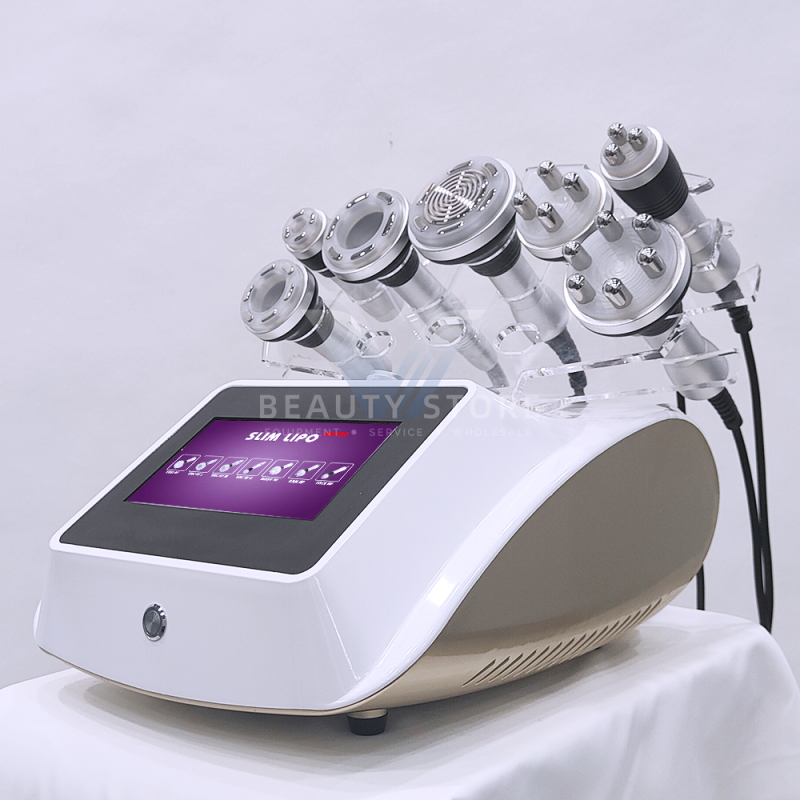 2022 New 7 In 1 Fat Burning Vacuum RF 40k Ultrasonic Cavitation Machine