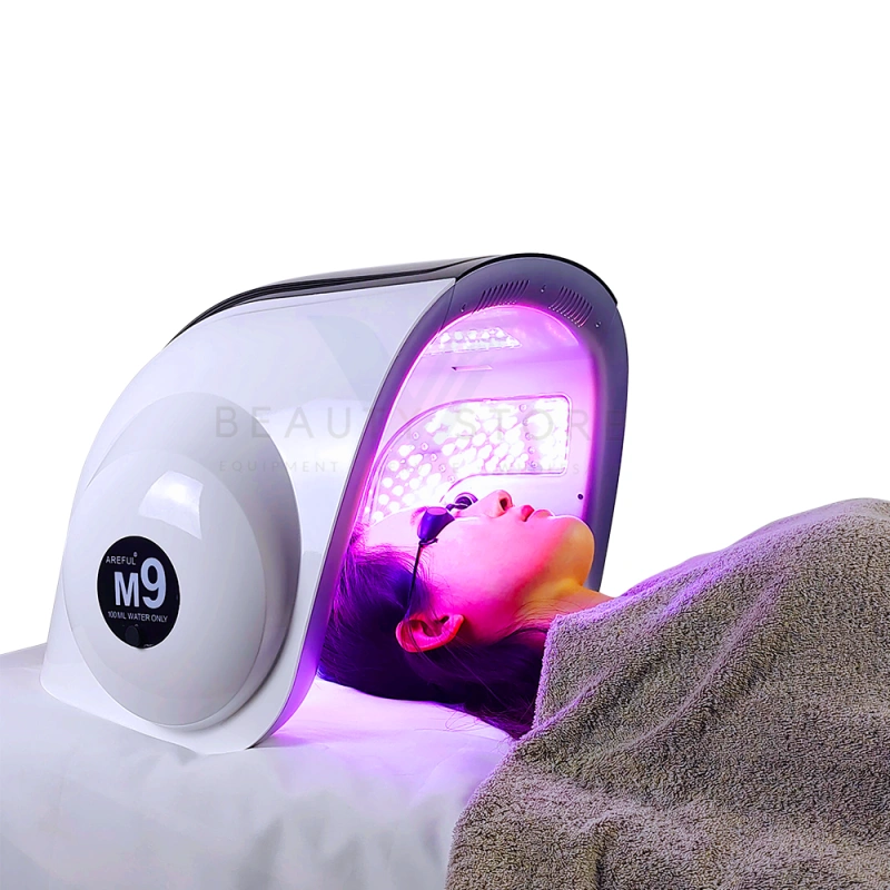 9 Color Facial Treatment PDT Light Therapy Machine