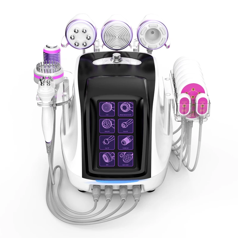 9 in 1 Body Sculpting Cavitation Radio Frequency S Shape Machine