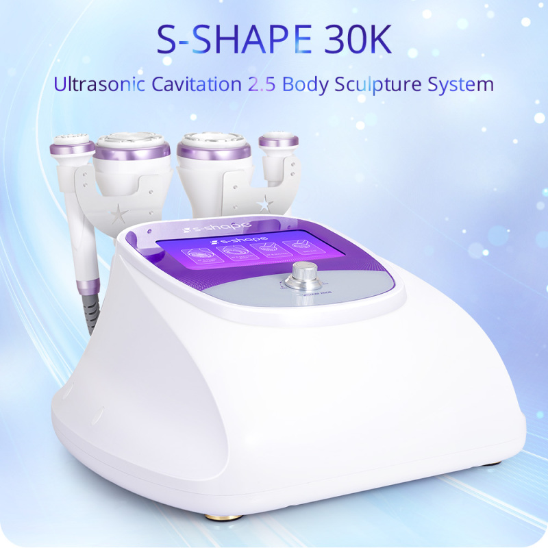 30k Cavitation Ultrasonic Slimming Cellulite Remover S Shape Body Contouring Machine